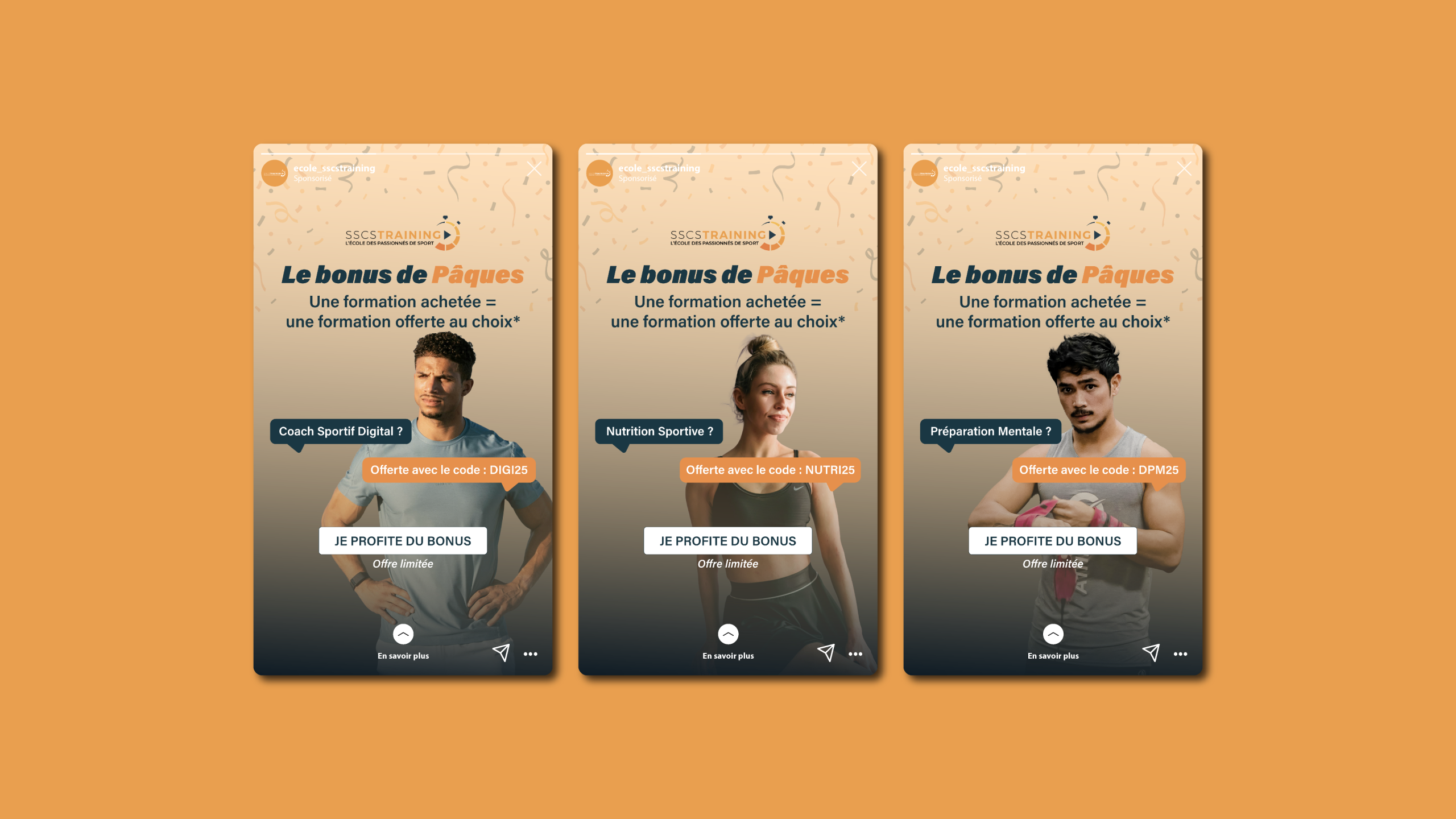 Publicités Meta SSCS Training