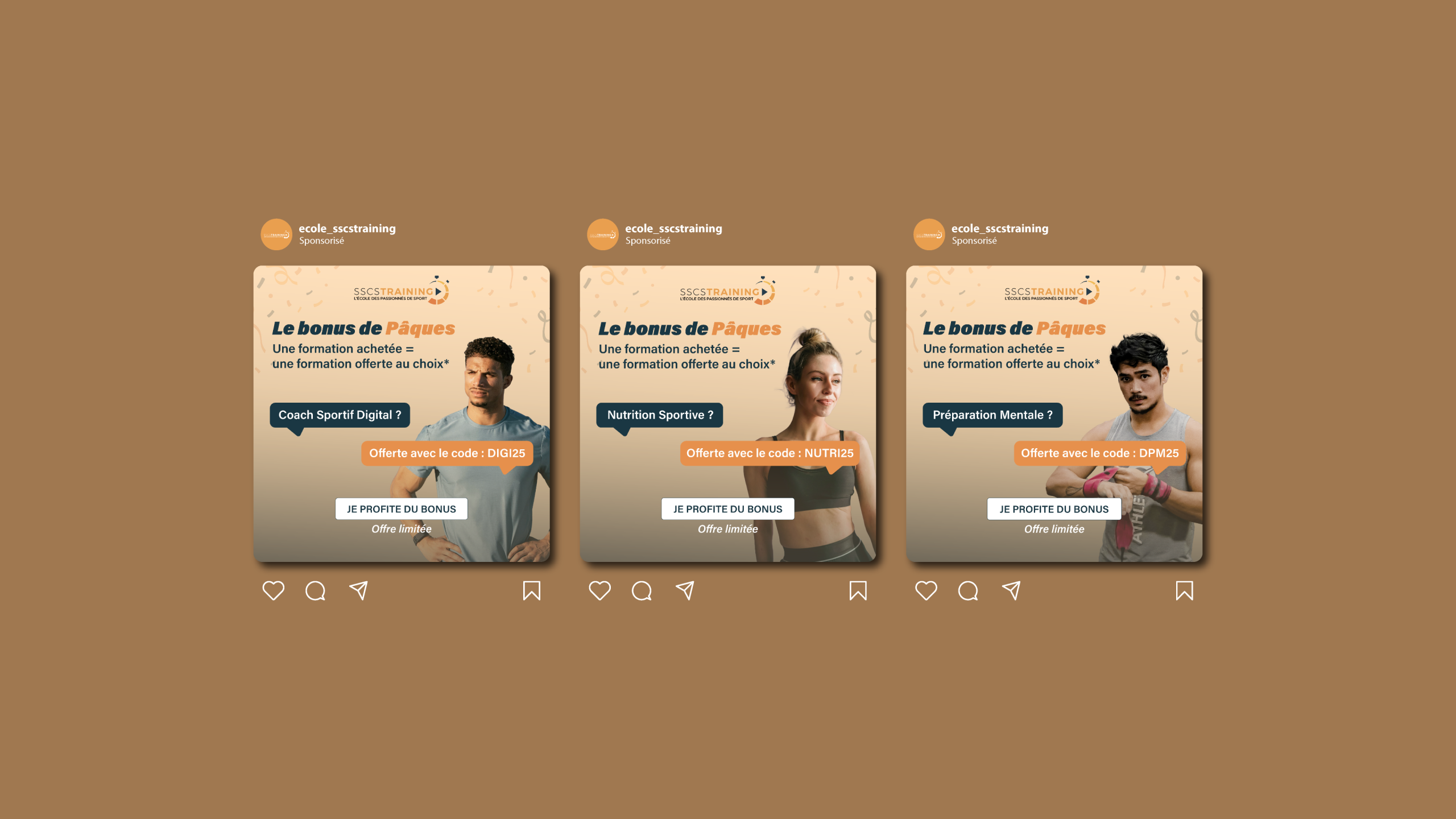 Publicités Meta SSCS Training